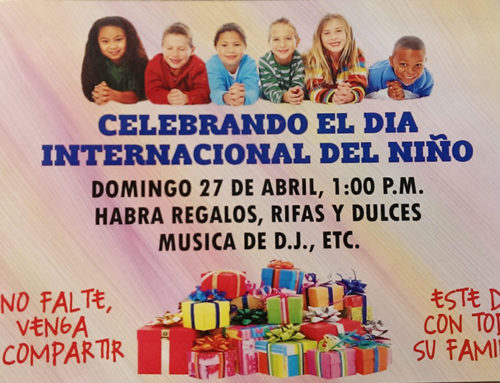 Celebración del día internacional del niño